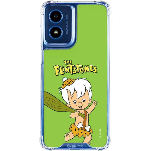 The Flinstones Bamm-Bamm Rubble Moto G Play 4G (2024) Clear Case