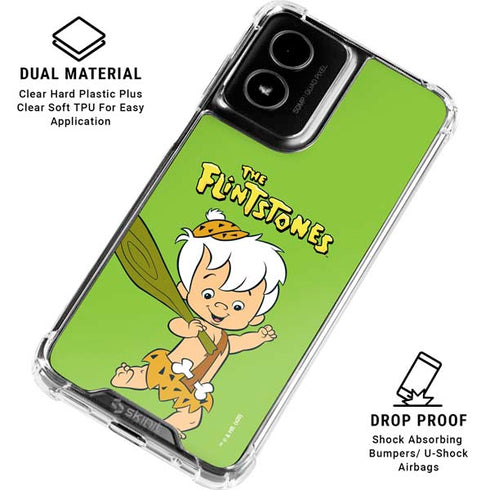 The Flinstones Bamm-Bamm Rubble Moto G Power 5G (2024) Clear Case
