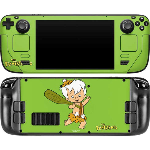 The Flinstones Bamm-Bamm Rubble Steam Deck Handheld Gaming Computer OLED Skin