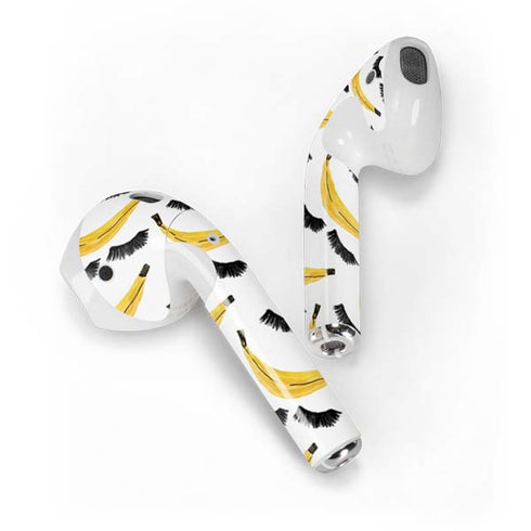 Bouffants and Broken Hearts Banana Lash Apple AirPods Skin