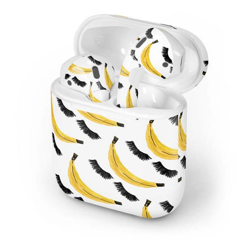 Bouffants and Broken Hearts Banana Lash Apple AirPods Skin