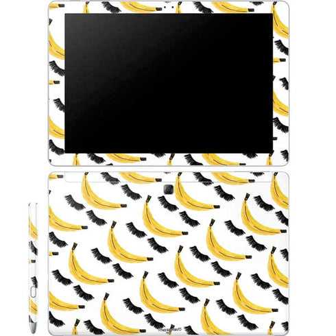 Bouffants and Broken Hearts Banana Lash Galaxy Book 12in Skin