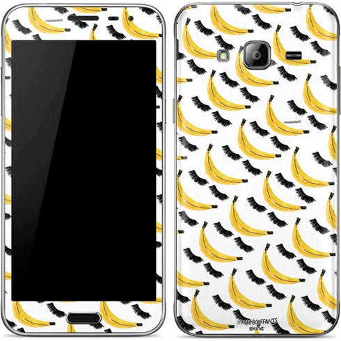 Bouffants and Broken Hearts Banana Lash Galaxy J3 Skin