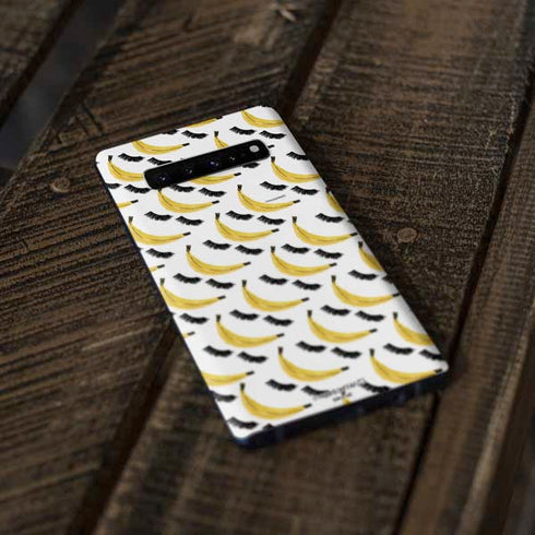 Bouffants and Broken Hearts Banana Lash Galaxy S10 Plus Skin