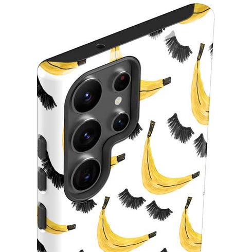 Bouffants and Broken Hearts Banana Lash Galaxy S23 Ultra Pro Case