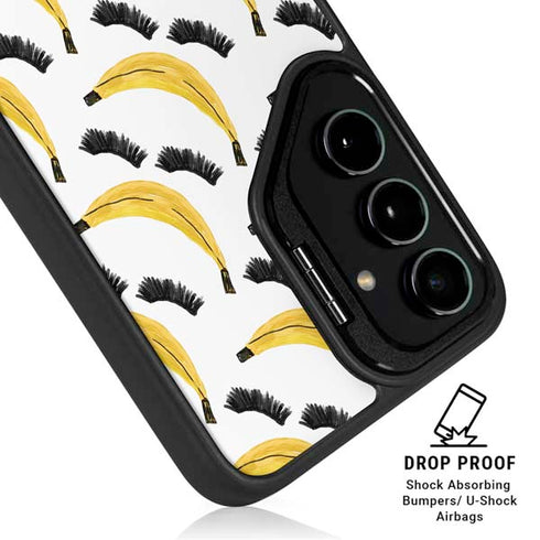 Bouffants and Broken Hearts Banana Lash Galaxy S24 FE Kickstand Case