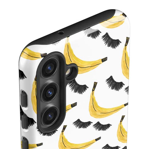 Bouffants and Broken Hearts Banana Lash Galaxy S25 Impact Case