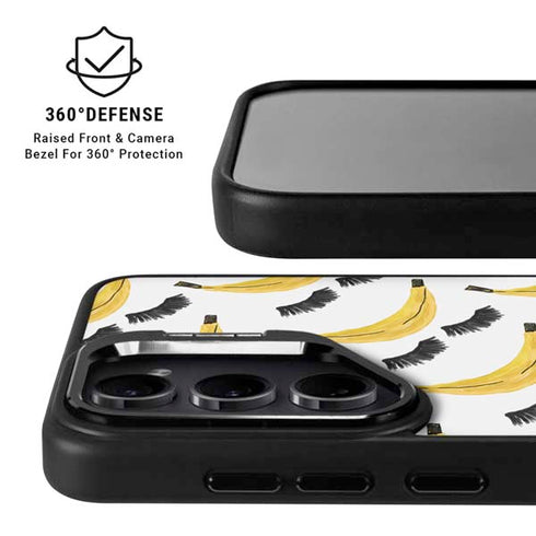 Bouffants and Broken Hearts Banana Lash Galaxy S24 Kickstand Case