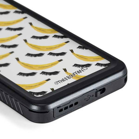 Bouffants and Broken Hearts Banana Lash Galaxy S24 Plus Waterproof Case