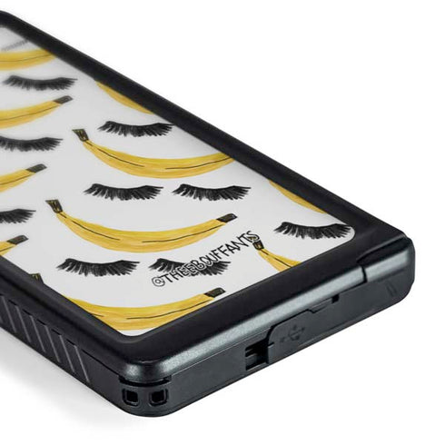 Bouffants and Broken Hearts Banana Lash Galaxy S24 Ultra Waterproof Case