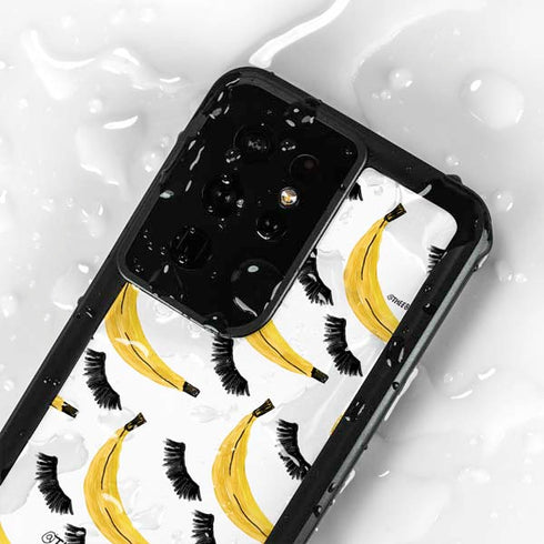 Bouffants and Broken Hearts Banana Lash Galaxy S24 Ultra Waterproof Case