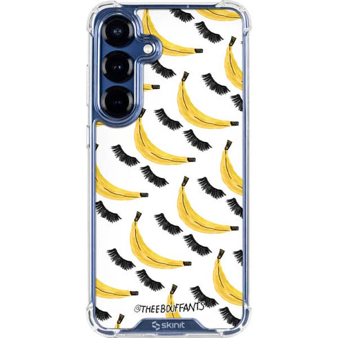 Bouffants and Broken Hearts Banana Lash Galaxy S25 Clear Case