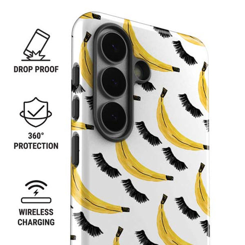Bouffants and Broken Hearts Banana Lash Galaxy S26 Impact Case