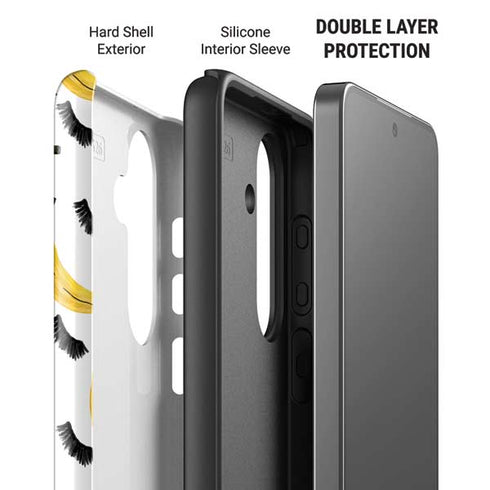Bouffants and Broken Hearts Banana Lash Galaxy S26 Plus Impact Case