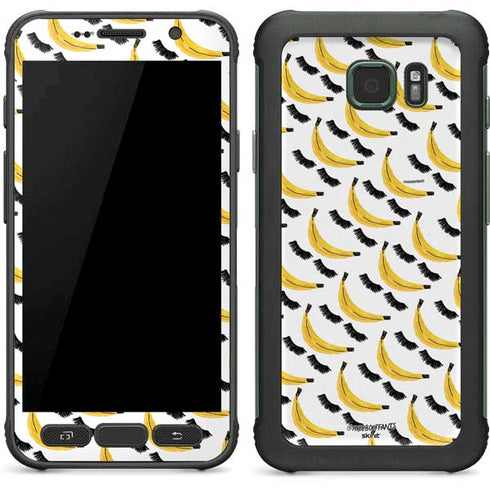 Bouffants and Broken Hearts Banana Lash Galaxy S7 Active Skin