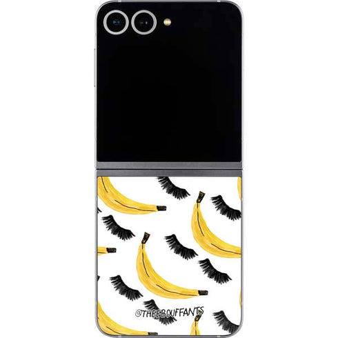 Bouffants and Broken Hearts Banana Lash Galaxy Z Flip6 Skin