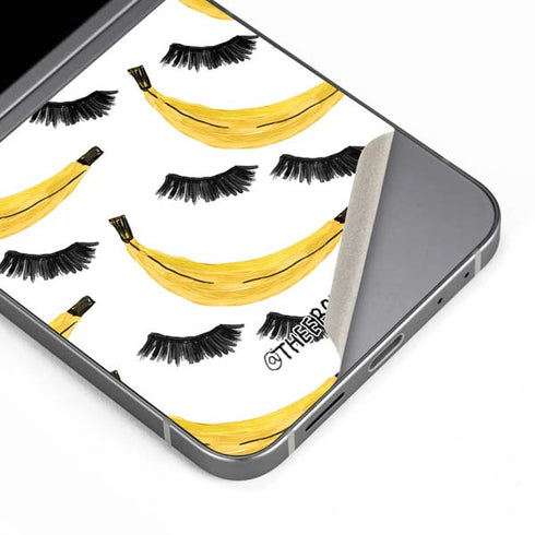 Bouffants and Broken Hearts Banana Lash Galaxy Z Flip6 Skin