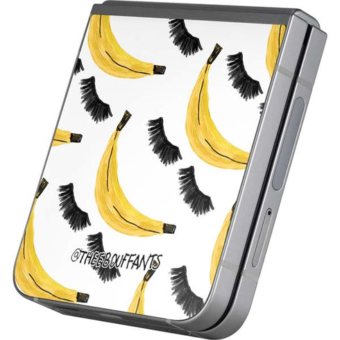 Bouffants and Broken Hearts Banana Lash Galaxy Z Flip6 Skin