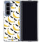 Bouffants and Broken Hearts Banana Lash Galaxy Z Fold5 5G Clear Case