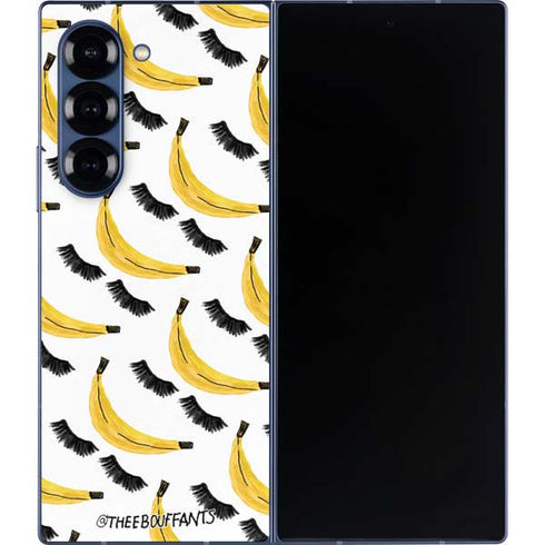 Bouffants and Broken Hearts Banana Lash Galaxy Z Fold6 Skin