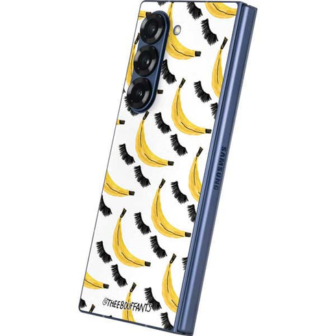 Bouffants and Broken Hearts Banana Lash Galaxy Z Fold6 Skin