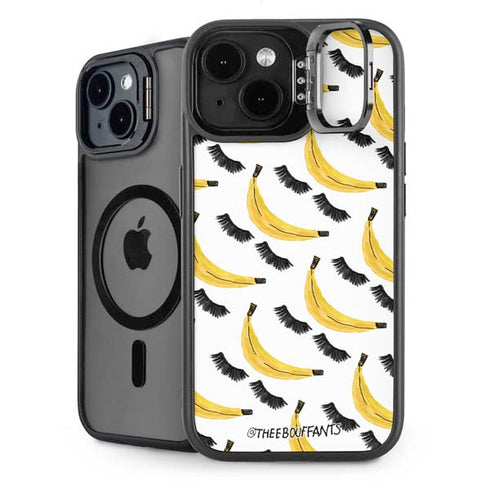 Bouffants and Broken Hearts Banana Lash iPhone 15 Plus Kickstand Case