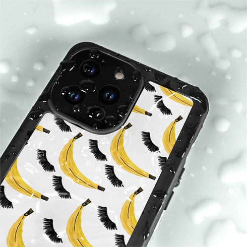 Bouffants and Broken Hearts Banana Lash iPhone 15 Pro Waterproof Case