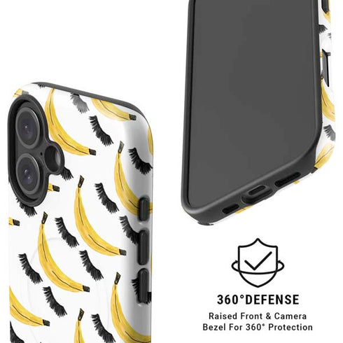 Bouffants and Broken Hearts Banana Lash iPhone 16 Magsafe Impact Case