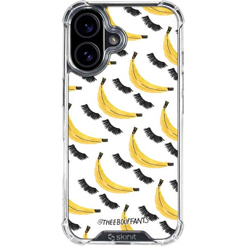 Bouffants and Broken Hearts Banana Lash iPhone 16 Plus Clear Case