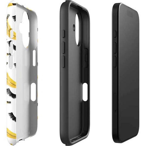 Bouffants and Broken Hearts Banana Lash iPhone 16 Plus Impact Case