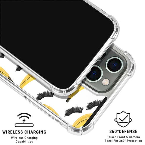 Bouffants and Broken Hearts Banana Lash iPhone 16 Pro Clear Case