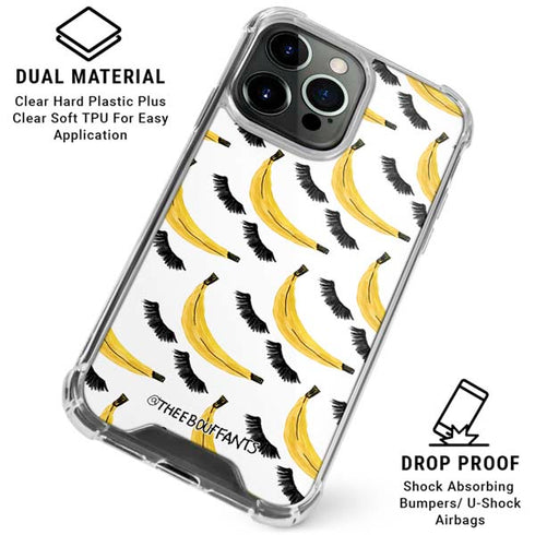 Bouffants and Broken Hearts Banana Lash iPhone 16 Pro Clear Case