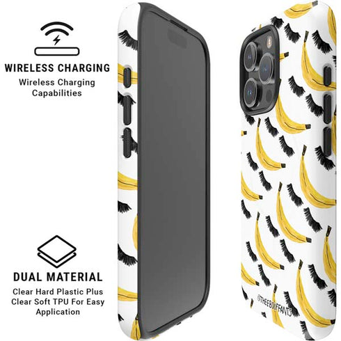 Bouffants and Broken Hearts Banana Lash iPhone 16 Pro Max Magsafe Impact Case