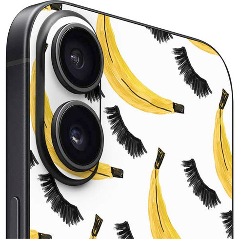 Bouffants and Broken Hearts Banana Lash iPhone 16 Skin