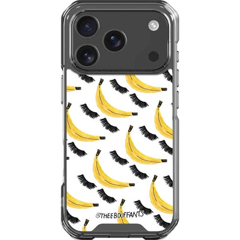 Bouffants and Broken Hearts Banana Lash iPhone 18 Pro Clear Case