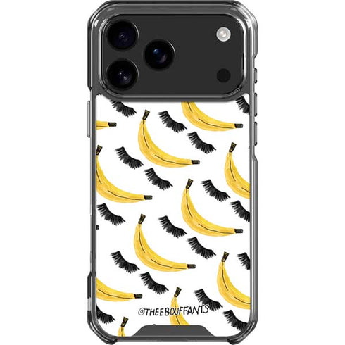 Bouffants and Broken Hearts Banana Lash iPhone 18 Pro Max Clear Case
