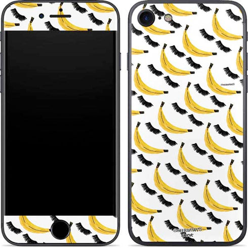 Bouffants and Broken Hearts Banana Lash iPhone 7 Skin