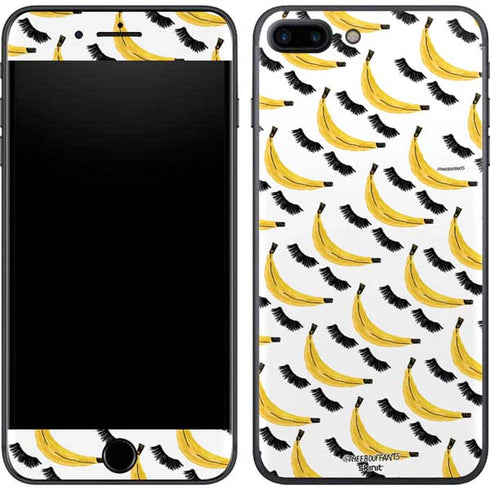 Bouffants and Broken Hearts Banana Lash iPhone 8 Plus Skin