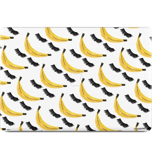 Bouffants and Broken Hearts Banana Lash MacBook Skins