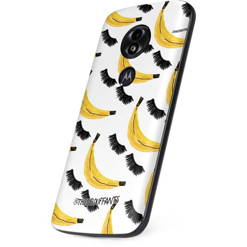 Bouffants and Broken Hearts Banana Lash Moto E5 Play Skin