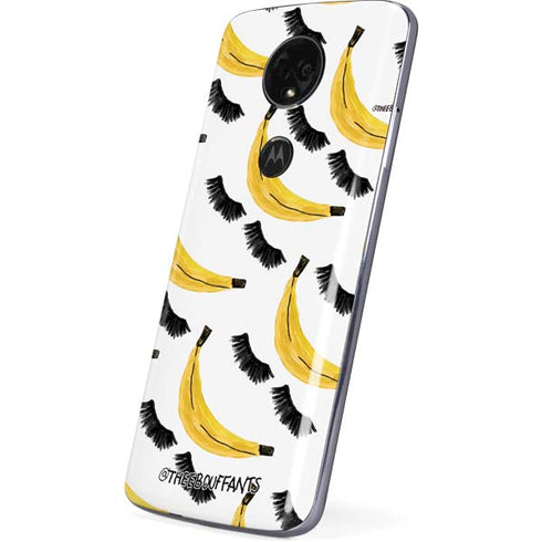 Bouffants and Broken Hearts Banana Lash Moto E5 Plus Skin