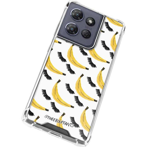 Bouffants and Broken Hearts Banana Lash Moto G Play 5G (2025) Clear Case