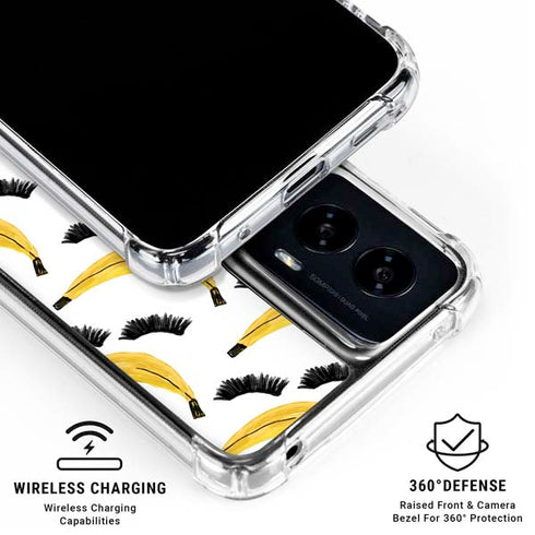 Bouffants and Broken Hearts Banana Lash Moto G Power 5G (2024) Clear Case