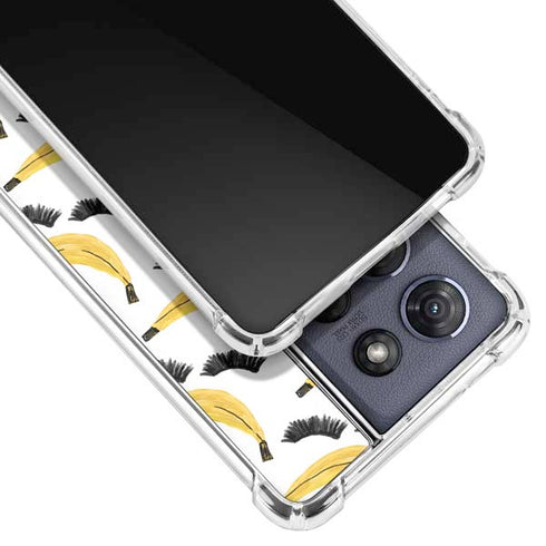 Bouffants and Broken Hearts Banana Lash Moto G Power 5G (2025) Clear Case