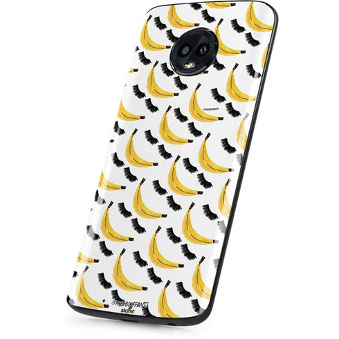 Bouffants and Broken Hearts Banana Lash Moto G6 Skin