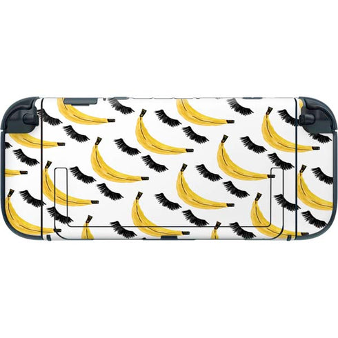 Bouffants and Broken Hearts Banana Lash Nintendo Switch 2 (2025) with Joy-Con Skin