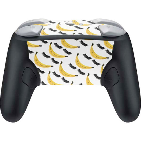 Bouffants and Broken Hearts Banana Lash Nintendo Switch 2 (2025) Pro Controller Skin