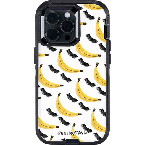 Bouffants and Broken Hearts Banana Lash Otterbox Defender iPhone Skin