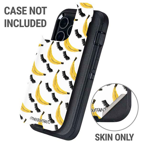 Bouffants and Broken Hearts Banana Lash Otterbox Defender iPhone Skin