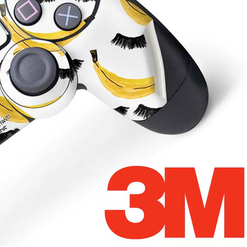 Bouffants and Broken Hearts Banana Lash PS4 Controller Skin